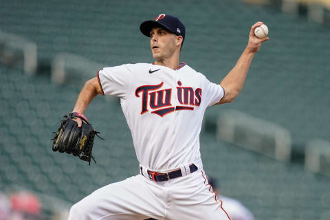 Taylor Rogers #55 of the Minnesota Twins (Photo by Brace Hemmelgarn/Minnesota Twins/Getty Images)