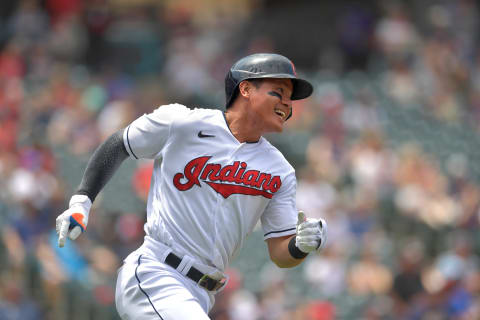 Yu Chang #2 of the Cleveland Indians (Photo by Jason Miller/Getty Images)