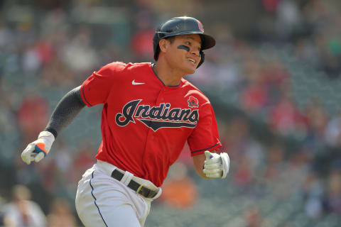 Yu Chang #2 of the Cleveland Indians (Photo by Jason Miller/Getty Images)