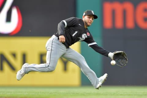 Second baseman Nick Madrigal #1 of the Chicago White Sox (Photo by Jason Miller/Getty Images)