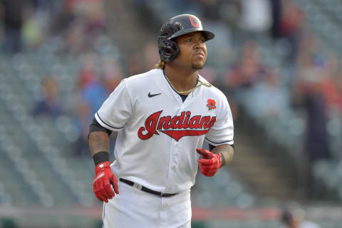 Jose Ramirez #11 of the Cleveland Indians (Photo by Jason Miller/Getty Images)