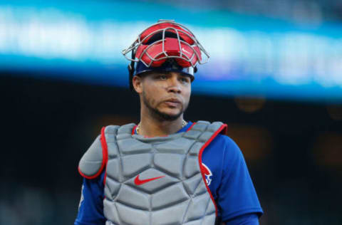 Catcher Willson Contreras #40 of the Chicago Cubs (Photo by Lachlan Cunningham/Getty Images)