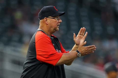 Terry Francona #77 of the Cleveland Indians (Photo by David Berding/Getty Images)