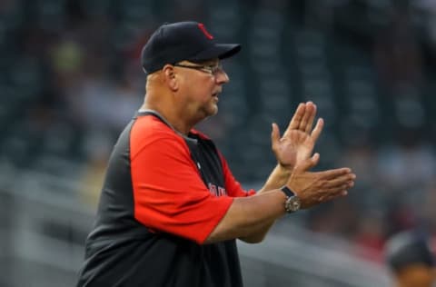 Terry Francona #77 of the Cleveland Indians (Photo by David Berding/Getty Images)