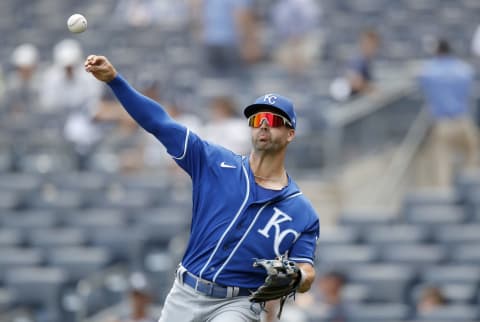 Cleveland Indians trade target Whit Merrifield #15 of the Kansas City Royals (Photo by Jim McIsaac/Getty Images)