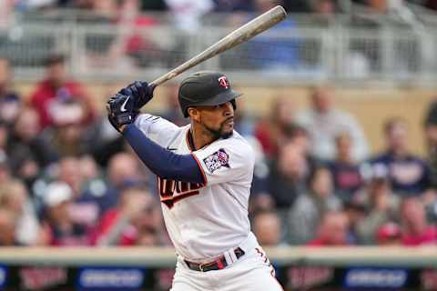 Byron Buxton #25 of the Minnesota Twins (Photo by Brace Hemmelgarn/Minnesota Twins/Getty Images)