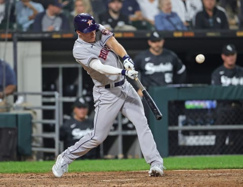 New Cleveland Indians addition Myles Straw #3 of the Houston Astros (Photo by Jonathan Daniel/Getty Images)