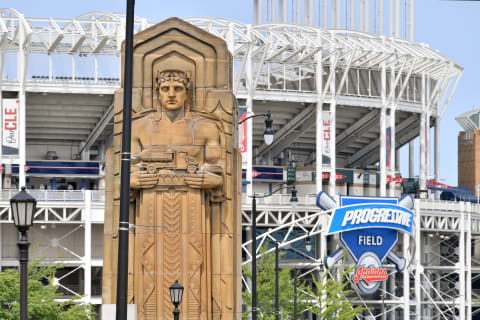 Progressive Field, Cleveland Indians to the Cleveland Guardians (Photo by Jason Miller/Getty Images)