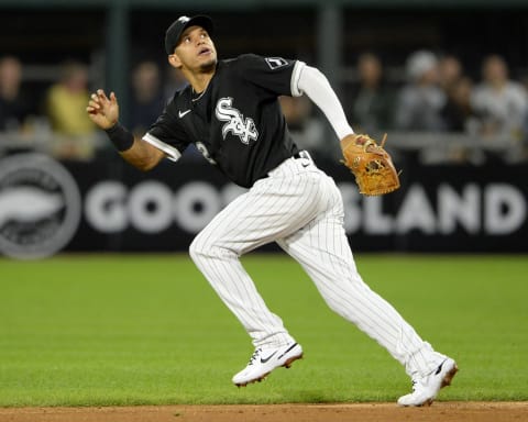 Cesar Hernandez #12 of the Chicago White Sox (Photo by Ron Vesely/Getty Images)