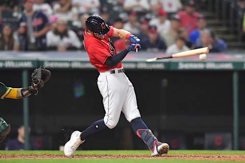 Owen Miller #6 of the Cleveland Indians (Photo by Jason Miller/Getty Images)