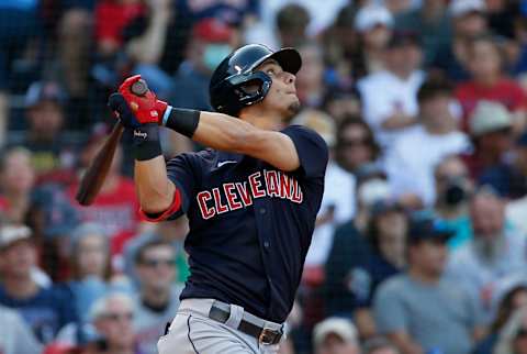 Andres Gimenez #0 of the Cleveland Indians (Photo by Jim Rogash/Getty Images)