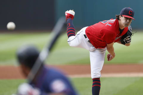 Cal Quantrill #47 of the Cleveland Indians / Cleveland Guardians (Photo by Ron Schwane/Getty Images)