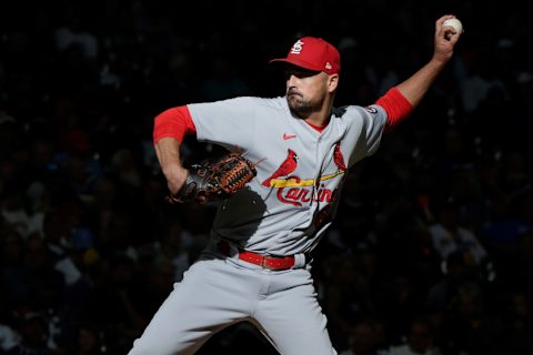 Cleveland Guardians free agent target T.J. McFarland #62 of the St. Louis Cardinals (Photo by John Fisher/Getty Images)