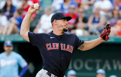 Nick Wittgren #62 of the Cleveland Indians (Photo by Tim Warner/Getty Images)