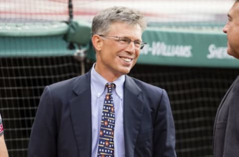 CLEVELAND, OH – JULY 30: Owner and CEO of the Cleveland Indians Paul Dolan prior to the Hall of Fame induction before the game between the Cleveland Indians and the Oakland Athletics at Progressive Field on July 30, 2016 in Cleveland, Ohio. (Photo by Jason Miller/Getty Images)