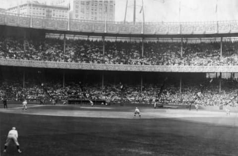 A view of the Polo Grounds on September 23, 1921 (Photo by Mark Rucker/Transcendental Graphics, Getty Images)