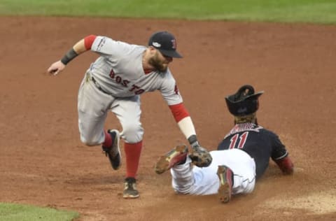 MLB: ALDS-Boston Red Sox at Cleveland Indians