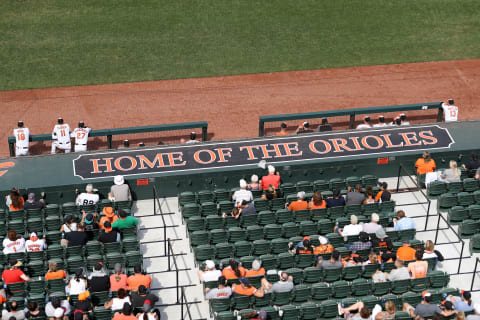 BALTIMORE, MARYLAND – SEPTEMBER 22: A general view during the Baltimore Orioles and Seattle Mariners game at Oriole Park at Camden Yards on September 22, 2019 in Baltimore, Maryland. (Photo by Rob Carr/Getty Images)