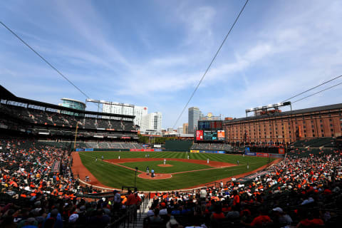 BALTIMORE, MARYLAND – SEPTEMBER 22: A general view during the Baltimore Orioles and Seattle Mariners game at Oriole Park at Camden Yards on September 22, 2019 in Baltimore, Maryland. (Photo by Rob Carr/Getty Images)