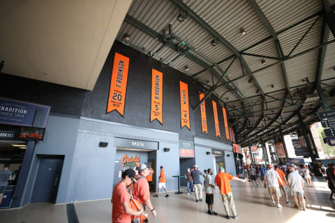 BALTIMORE, MARYLAND – SEPTEMBER 22: A general view of the concourse during the Baltimore Orioles and Seattle Mariners game at Oriole Park at Camden Yards on September 22, 2019 in Baltimore, Maryland. (Photo by Rob Carr/Getty Images)