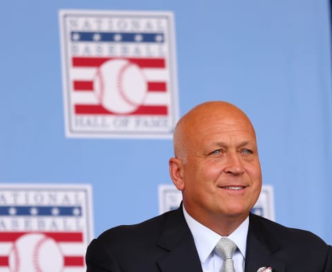 COOPERSTOWN, NY – JULY 26: Cal Ripken Jr attends the Hall of Fame Induction Ceremony at National Baseball Hall of Fame on July 26, 2015 in Cooperstown, New York. Craig Biggio, Pedro Martinez, Randy Johnson and John Smoltz were inducted in this year’s class. (Photo by Elsa/Getty Images)