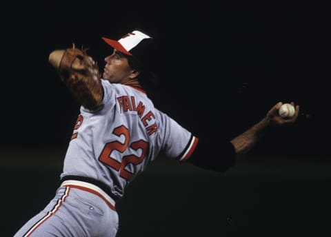 Jim Palmer of the Baltimore Orioles (Photo by Ronald C. Modra/Getty Images)