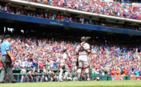 ARLINGTON, TX – JULY 30: umpire Chris Segal