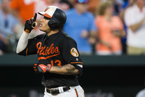 BALTIMORE, MD – AUGUST 04: Manny Machado