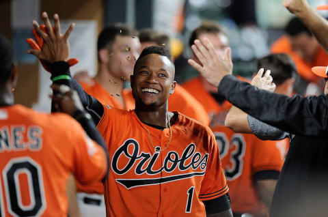 BALTIMORE, MD – AUGUST 05: Tim Beckham