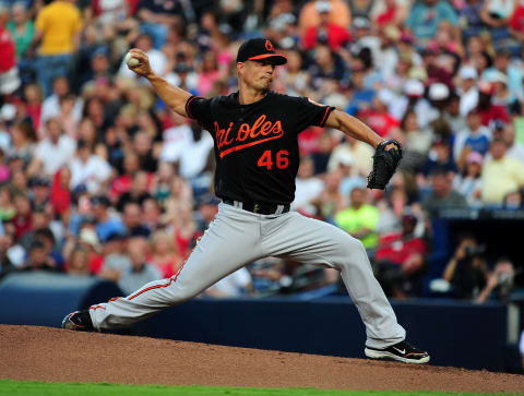 ATLANTA – JULY 1: Jeremy Guthrie