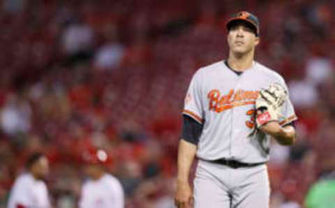 CINCINNATI, OH – APRIL 19: Ubaldo Jimenez