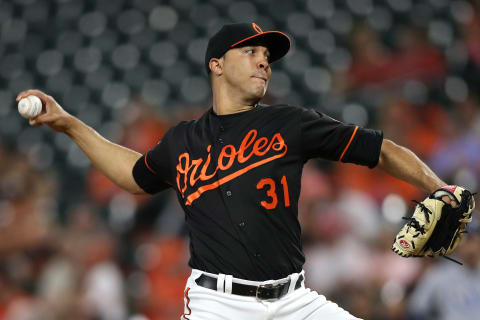 BALTIMORE, MD – SEPTEMBER 22: Starting pitcher Ubaldo Jimenez