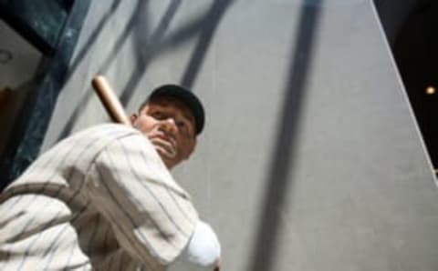 COOPERSTOWN, NY – JULY 25: A statue of Babe Ruth is seen at the National Baseball Hall of Fame during induction weekend on July 25, 2009 in Cooperstown, New York. (Photo by Jim McIsaac/Getty Images)