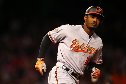 BOSTON, MA – APRIL 12: Adam Jones