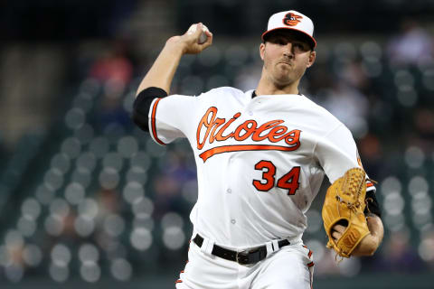 BALTIMORE, MD – APRIL 23: Starting pitcher Kevin Gausman