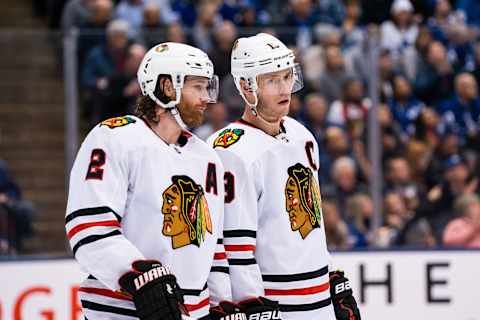 Duncan Keith #2, Chicago Blackhawks (Photo by Kevin Sousa/NHLI via Getty Images)