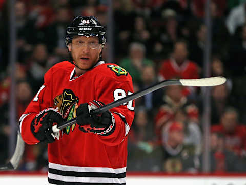 CHICAGO, IL – FEBRUARY 09: Marian Hossa