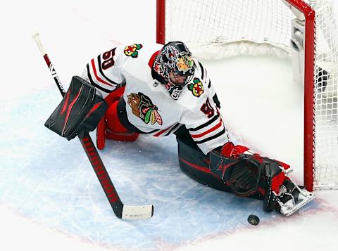 Corey Crawford #50, Chicago Blackhawks (Getty Images)