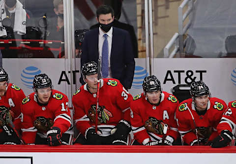 Jeremy Colliton, Chicago Blackhawks (Photo by Jonathan Daniel/Getty Images)