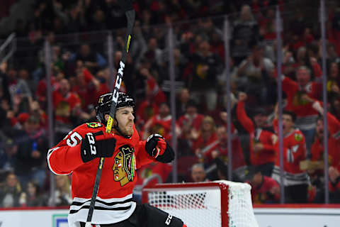 Chicago Blackhawks, Andrew Shaw (Photo by Stacy Revere/Getty Images)