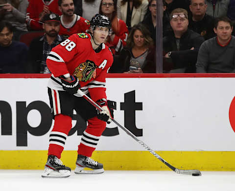 Patrick Kane #88, Chicago Blackhawks (Photo by Jonathan Daniel/Getty Images)