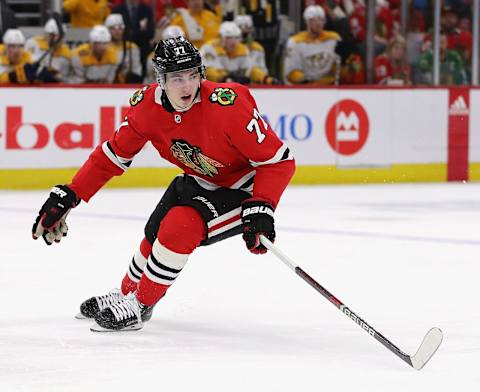 Kirby Dach, Chicago Blackhawks (Photo by Jonathan Daniel/Getty Images)