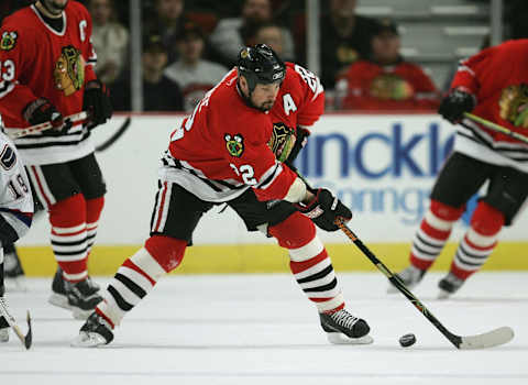 Martin Lapointe, Chicago Blackhawks (Photo by Jonathan Daniel/Getty Images)