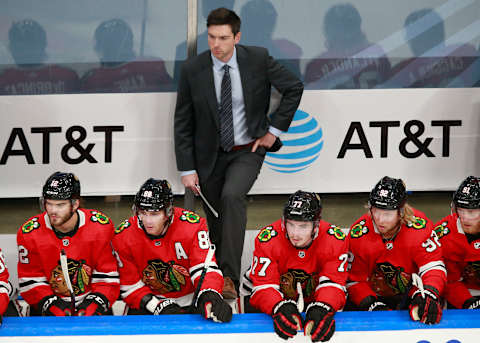 Jeremy Colliton, Chicago Blackhawks (Photo by Jeff Vinnick/Getty Images)