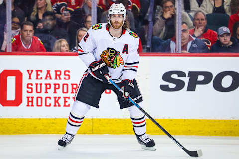 Duncan Keith #2, Chicago Blackhawks Mandatory Credit: Sergei Belski-USA TODAY Sports