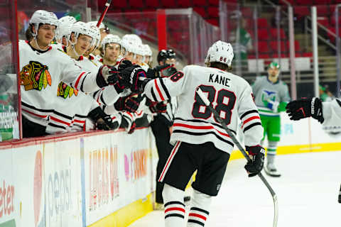 Patrick Kane #88, Chicago Blackhawks Mandatory Credit: James Guillory-USA TODAY Sports