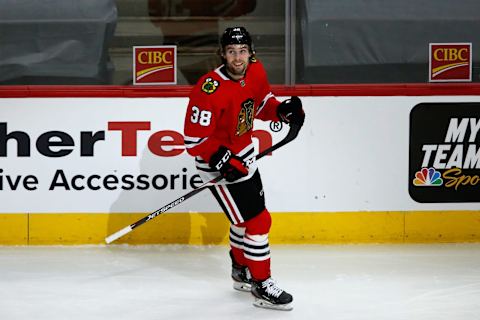 Brandon Hagel #38, Chicago Blackhawks Mandatory Credit: Eileen T. Meslar-USA TODAY Sports