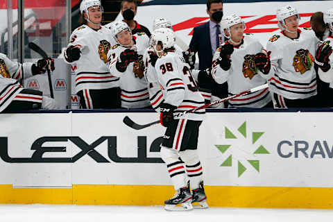 Brandon Hagel, Chicago Blackhawks Credit: Russell LaBounty-USA TODAY Sports