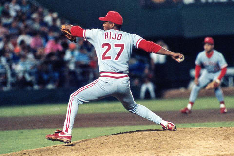 SAN DIEGO, CA – CIRCA 1988: Jose Rijo of the Cincinnati Reds (Photo by Owen C. Shaw/Getty Images)