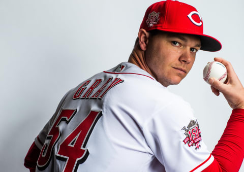 GOODYEAR, AZ – FEBRUARY 19: Sonny Gray #54 of the Cincinnati Reds poses for a portrait at the Cincinnati Reds Player Development Complex on February 19, 2019 in Goodyear, Arizona. (Photo by Rob Tringali/Getty Images)